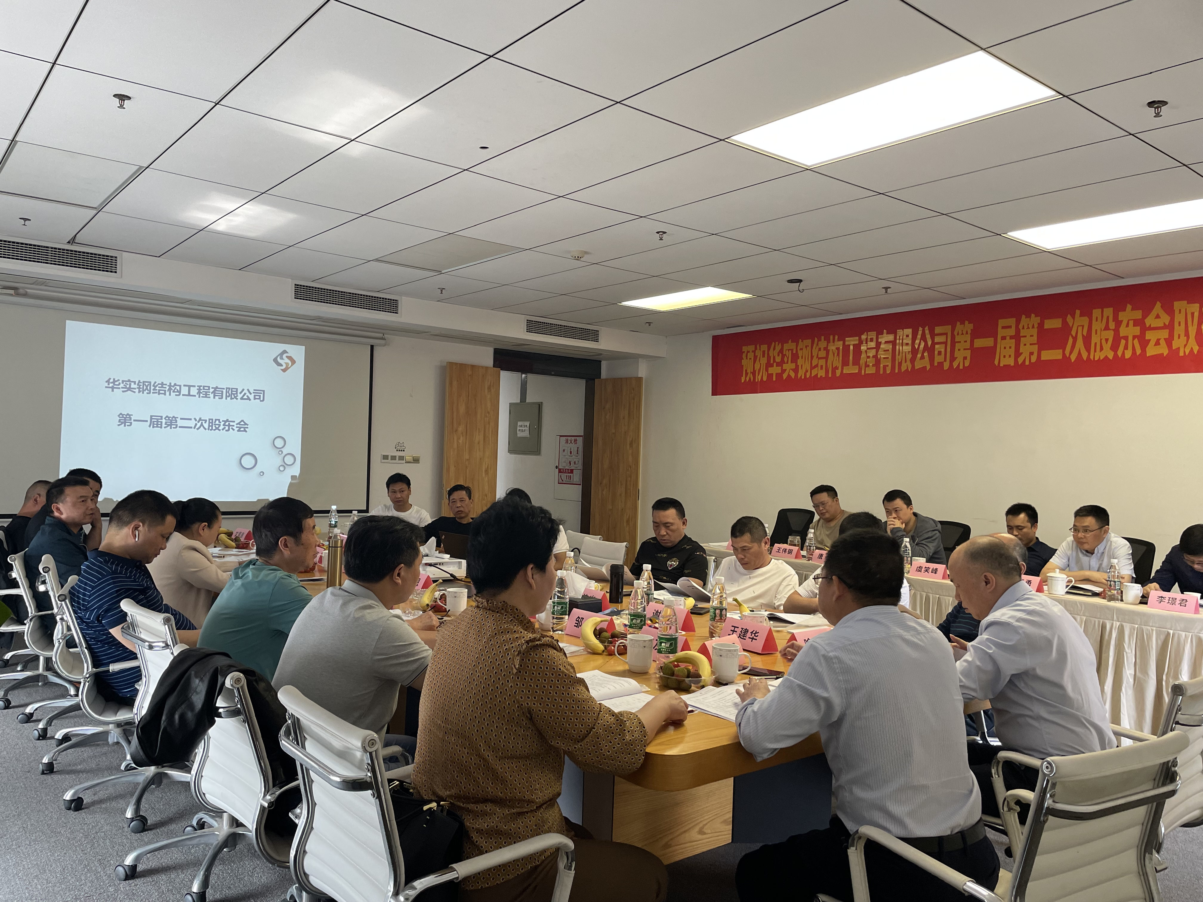 華實(shí)鋼結(jié)構(gòu)工程有限公司第一屆第二次股東會